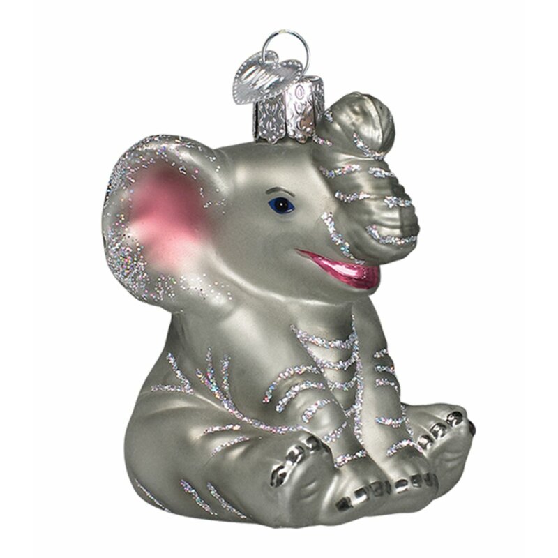 christmas elephant figurines